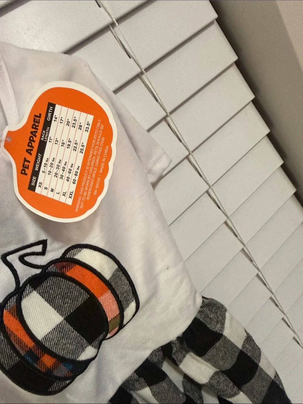 Halloween dog dress